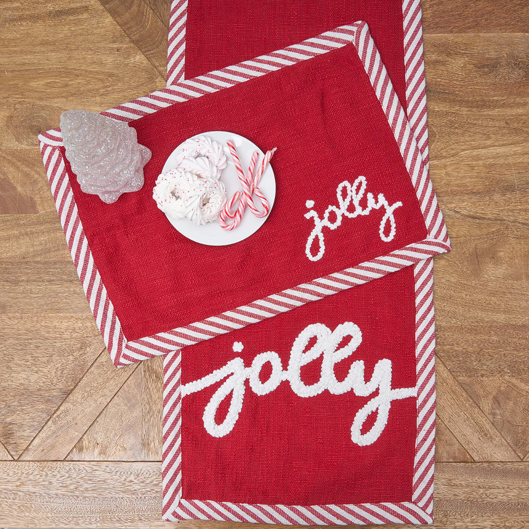 Jolly Tufted Table Runner