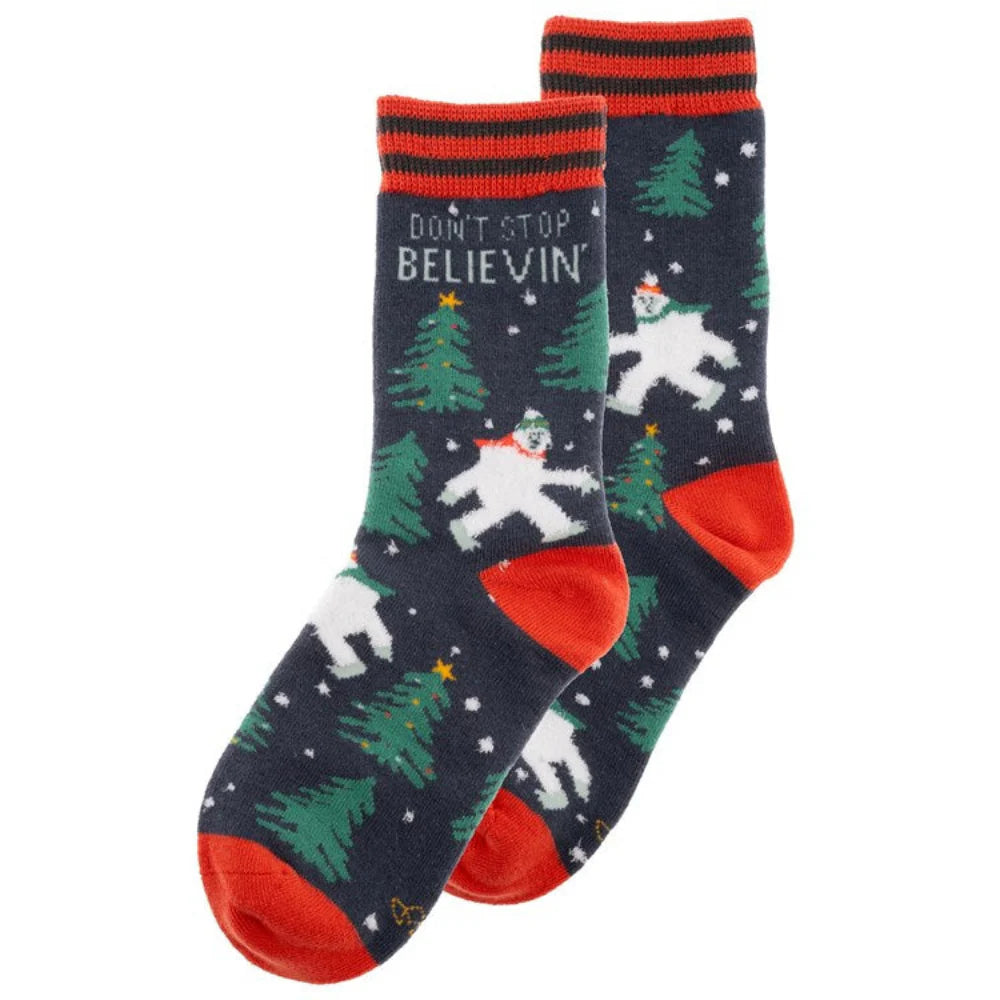 Believe Holiday Socks