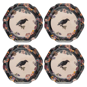 Crow Melamine Salad Plate