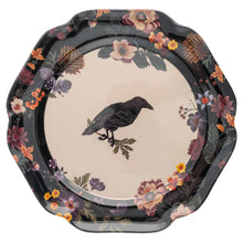 Load image into Gallery viewer, Crow Melamine Salad Plate
