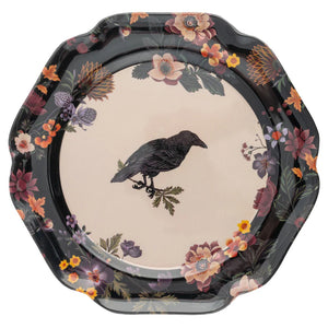Crow Melamine Salad Plate