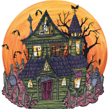 Load image into Gallery viewer, Paper Haunted House Placemat
