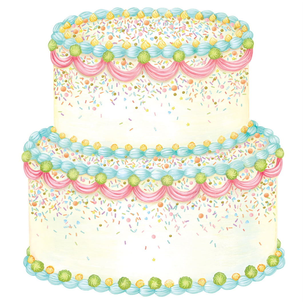 Paper Birthday Cake Placemats