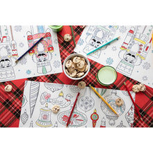 Load image into Gallery viewer, Paper Christmas Coloring Placemats
