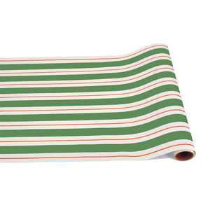 Paper Green & Red Awning Table Runner