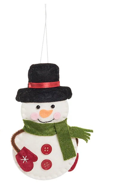 Jingle Snowman Ornament