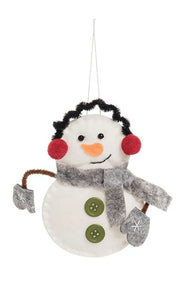 Jingle Snowman Ornament