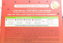 Load image into Gallery viewer, Watermelon Burst Duo Pedi Kit
