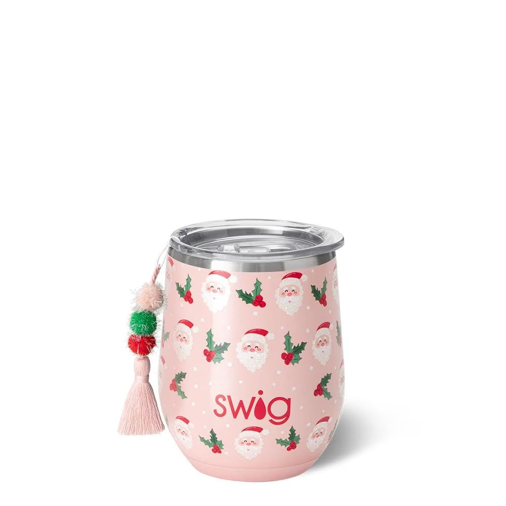 SWIG Holly Jolly Stemless Wine Tumbler