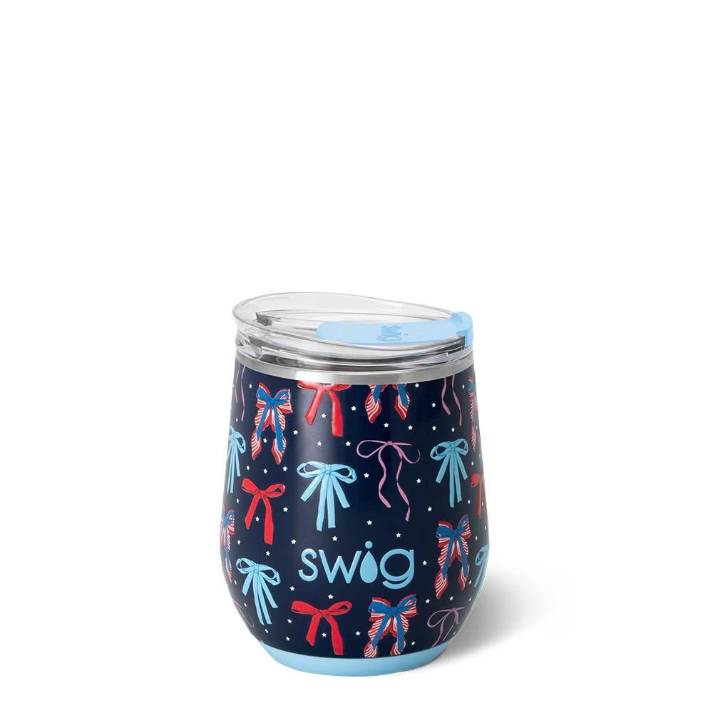 SWIG Miss Independent Stemless Wine 120z