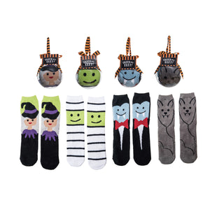 Fuzzy Spooktacular Halloween Socks