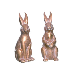 Bronze Bunny Statue