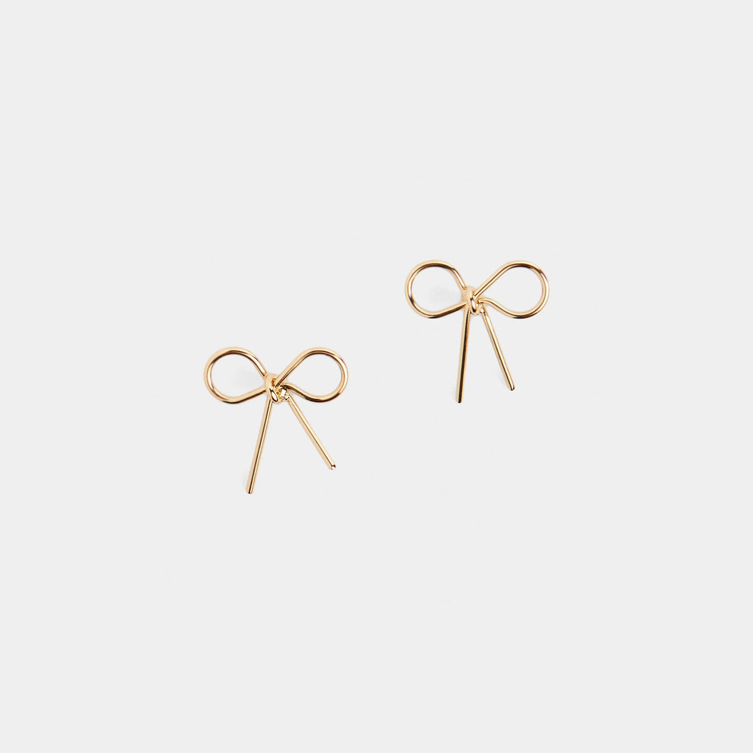 Ribbon Bow Earrings