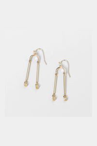 U Dangle Beaded Earrings