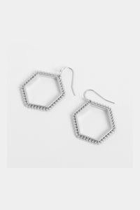 Hexagon Earrings