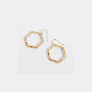 Hexagon Earrings