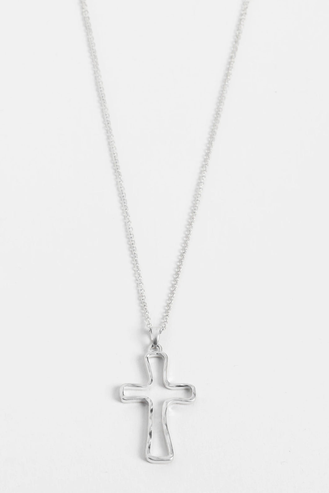 Hollow Cross Necklace