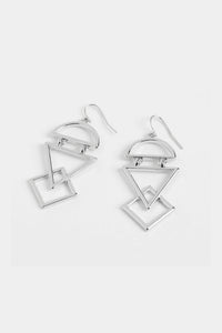 Geometric Earrings Gold