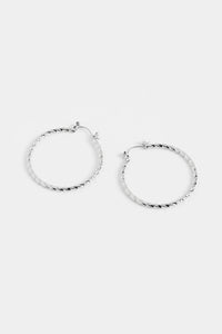 Twisted Hoop Earrings