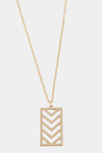 Load image into Gallery viewer, Chevron Necklace
