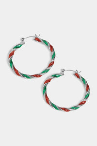 Twisted Peppermint Earrings