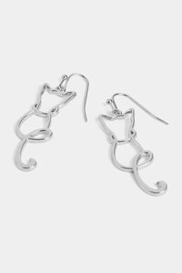 Cat Outline Earrings