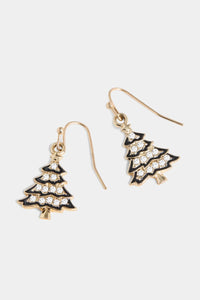 Glitzy Tree Earrings