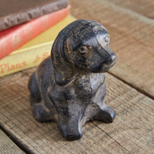 Load image into Gallery viewer, Cast Iron Puppy Figurine
