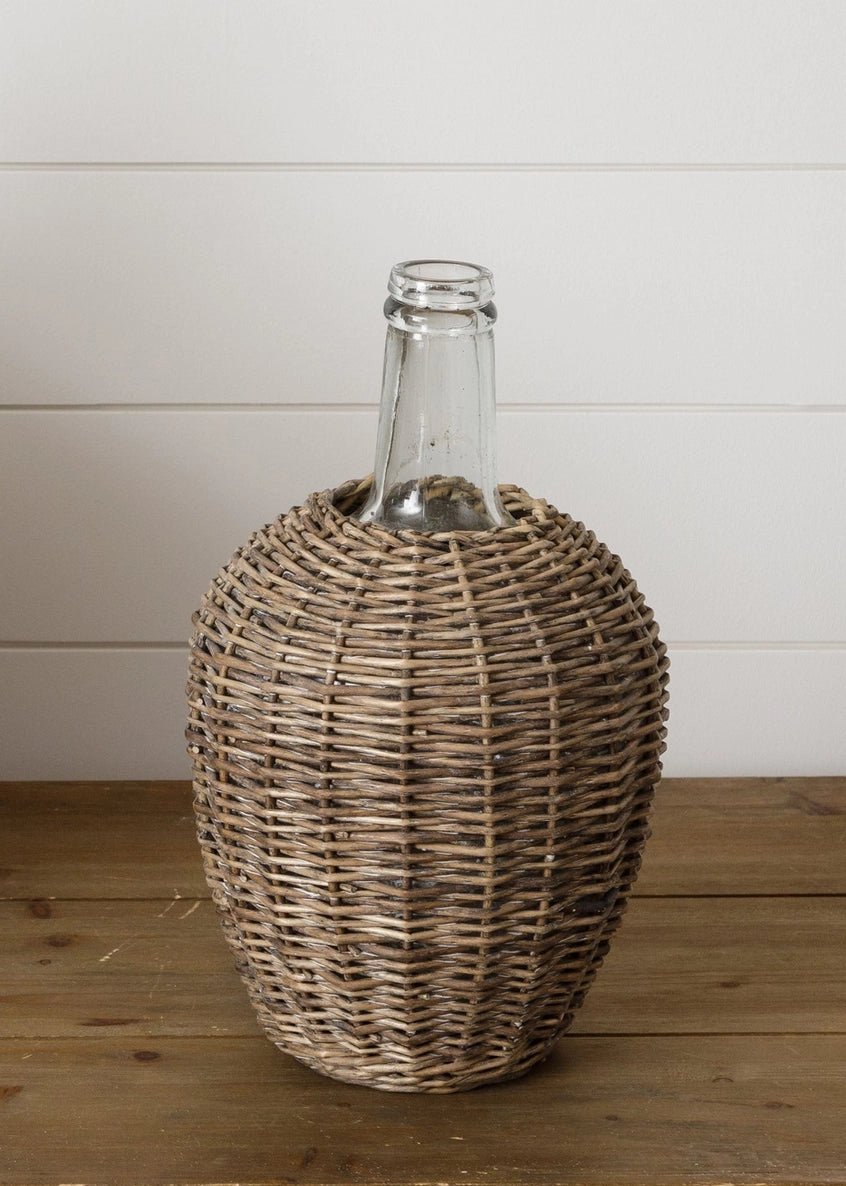 Willow Demijohn Bottle