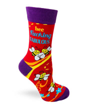 Load image into Gallery viewer, Bee F..ing Fabulous Ladie&#39;s Socks
