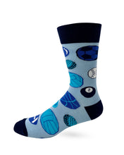 Load image into Gallery viewer, Blue Balls Men&#39;s Socks
