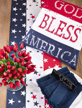 Load image into Gallery viewer, Star Spangled Table Runner
