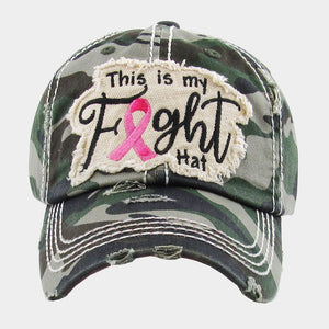 This Is My Fight Baseball Hat