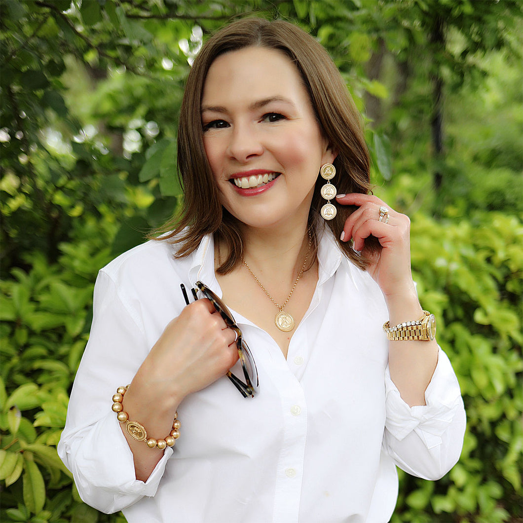 Bee Medallion necklace