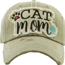 Load image into Gallery viewer, Cat Mom Hat Stone
