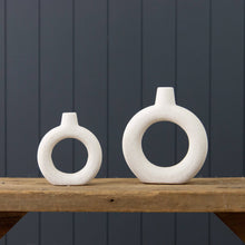 Load image into Gallery viewer, Textured Donut Vases
