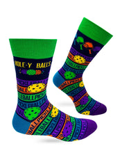 Load image into Gallery viewer, Hole-Y Balls Pickleballe Men&#39;s Socks
