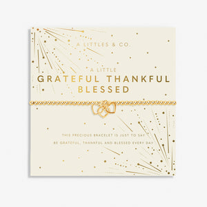 Grateful, Thankful, Blessed Bracelet