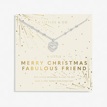 Load image into Gallery viewer, Merry Christmas Fabulous Friend Necklace
