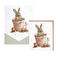Load image into Gallery viewer, The Flower Pot Rabbit Notecards
