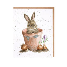 Load image into Gallery viewer, The Flower Pot Rabbit Notecards
