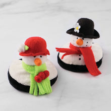 Load image into Gallery viewer, Drinkware Snowies Plush Coaster
