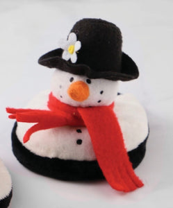 Drinkware Snowies Plush Coaster