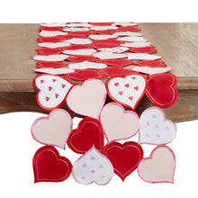 Load image into Gallery viewer, Heart Table Runner
