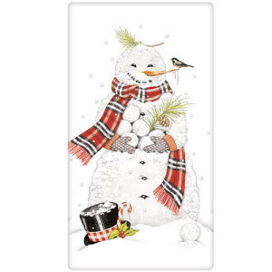 Snowball Snowman Towel