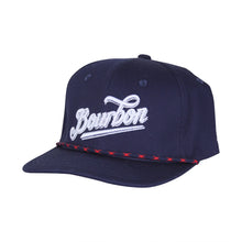 Load image into Gallery viewer, Navy Bourbon Hat
