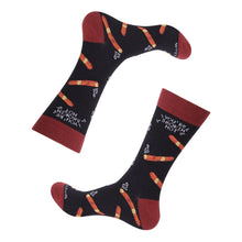Load image into Gallery viewer, You're Smoking Hot Cigar Socks
