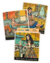 Load image into Gallery viewer, Kitchen Retro Wife Swedish Dishcloths
