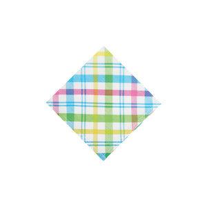 Spring Blossom Plaid Napkin