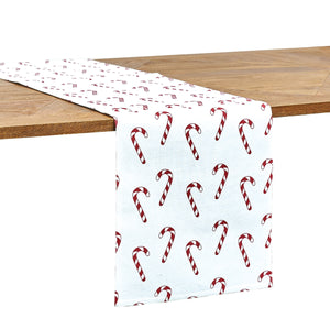 Candy Cane Wishes Table Runner